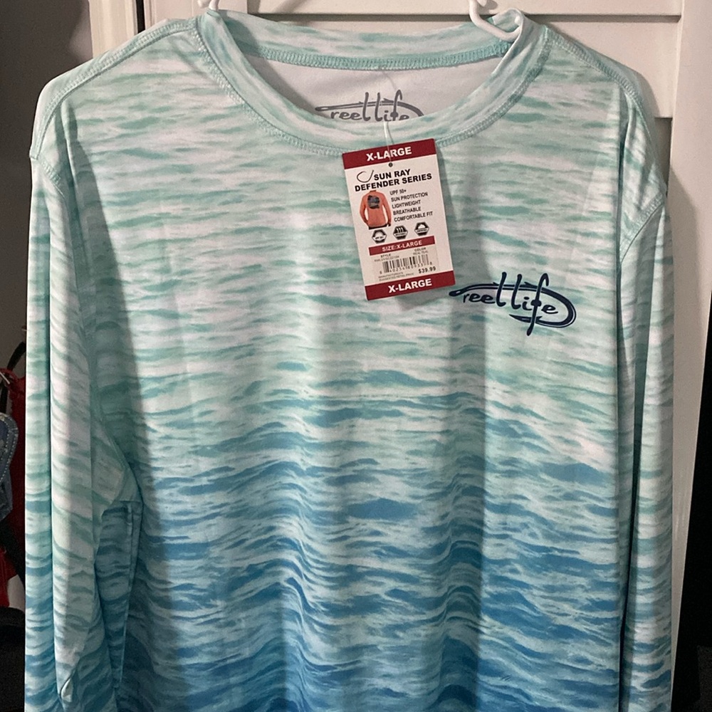Reel Life long sleeve fishing shirt